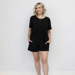 Jemma Romper Smash and tess x birds papaya